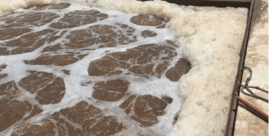 (圖:清洗廢水處理現場)